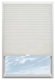 Solaris, Purity - Stick Fit Pleated Blind